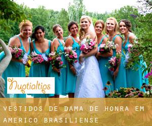 Vestidos de dama de honra em Américo Brasiliense