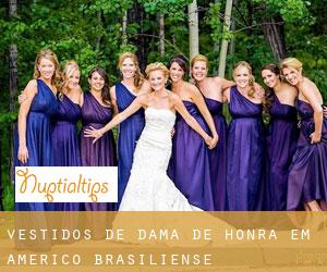 Vestidos de dama de honra em Américo Brasiliense