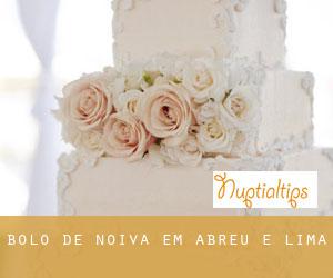 Bolo de noiva em Abreu e Lima
