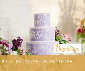 Bolo de noiva em Altamira