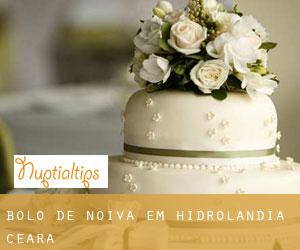 Bolo de noiva em Hidrolândia (Ceará)