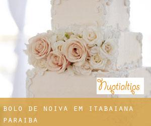 Bolo de noiva em Itabaiana (Paraíba)