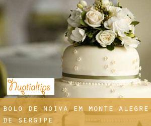 Bolo de noiva em Monte Alegre de Sergipe