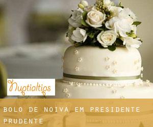 Bolo de noiva em Presidente Prudente