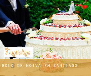 Bolo de noiva em Santiago