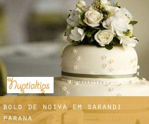 Bolo de noiva em Sarandi (Paraná)