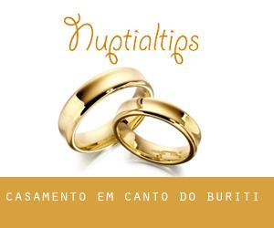 casamento em Canto do Buriti