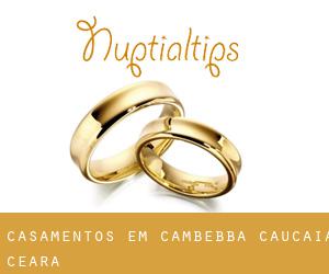casamentos em Cambebba (Caucaia, Ceará)